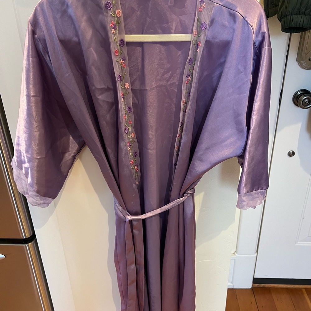Gilligan & O'Malley Purple Robe